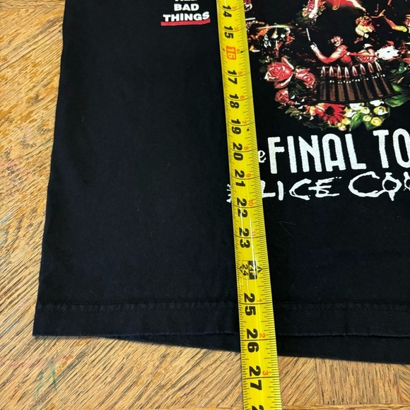 Motley Crue 2014 The Final Tour Concert Graphic T-Shirt Men’s size Large. - Picture 6 of 6